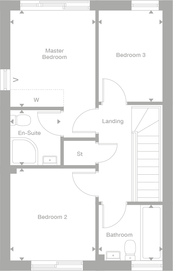 2D floor plan