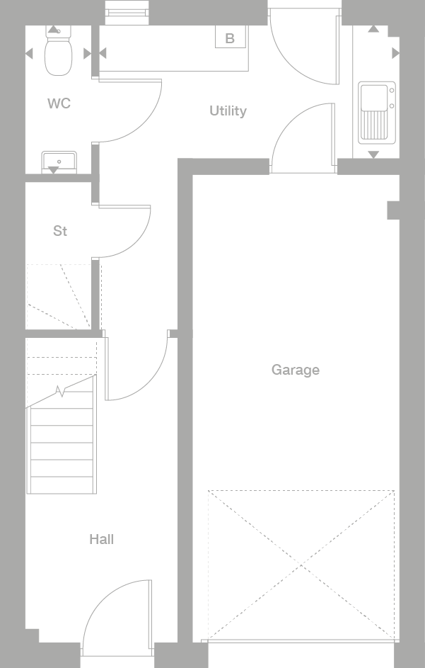 2D floor plan