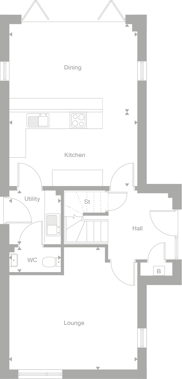 2D floor plan