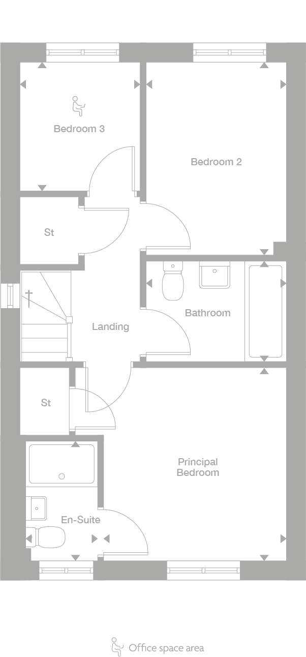 2D floor plan