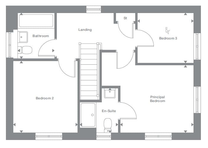 2D floor plan