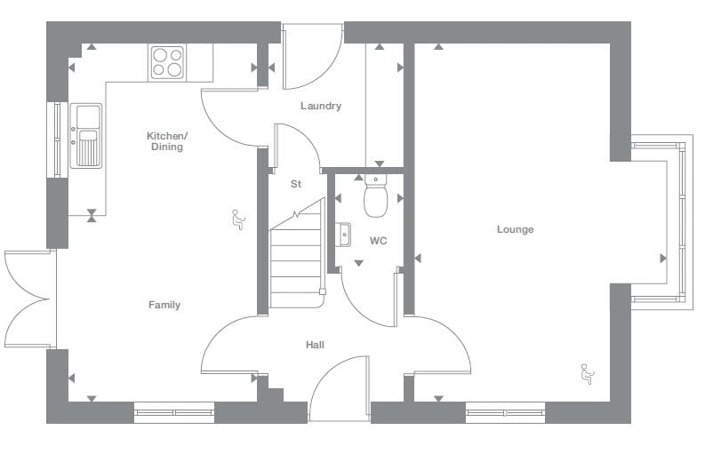 2D floor plan