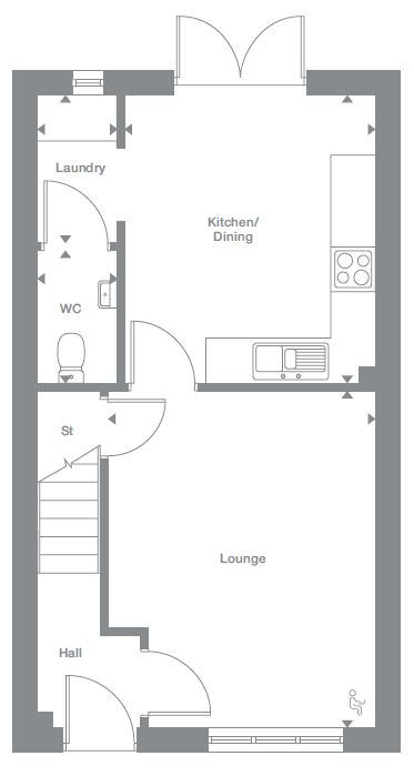 2D floor plan