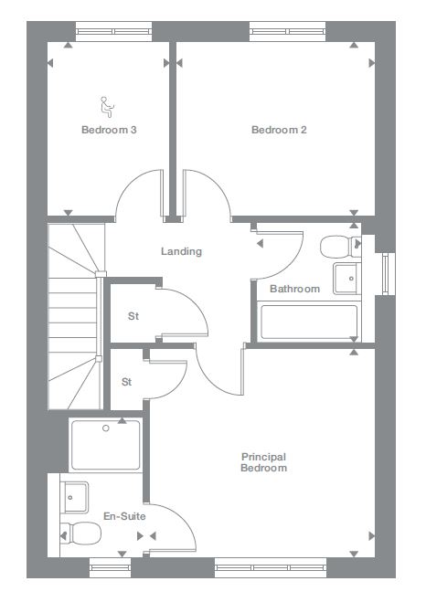 2D floor plan