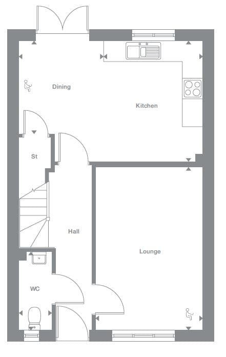 2D floor plan