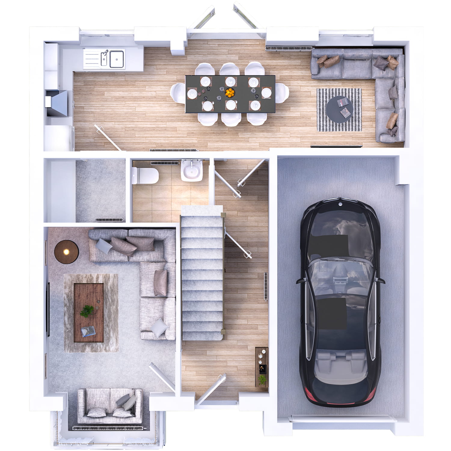 3D floor plan