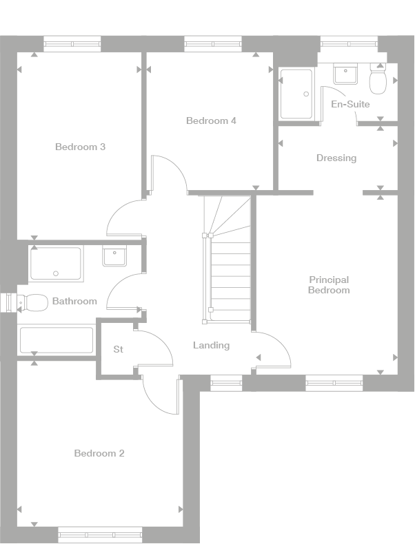 2D floor plan