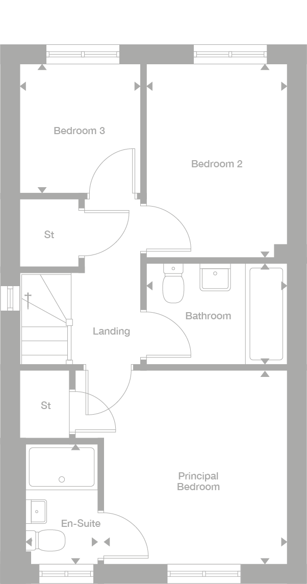 2D floor plan