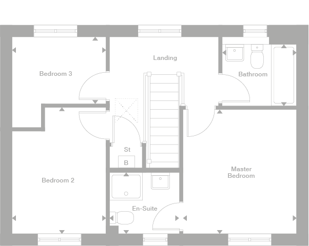 2D floor plan