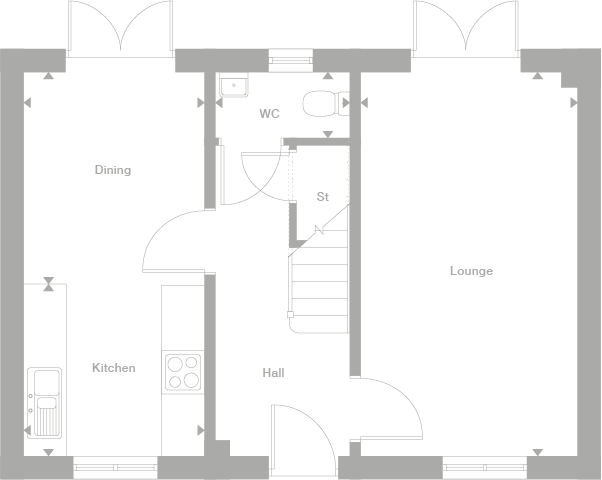 2D floor plan