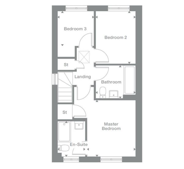 2D floor plan