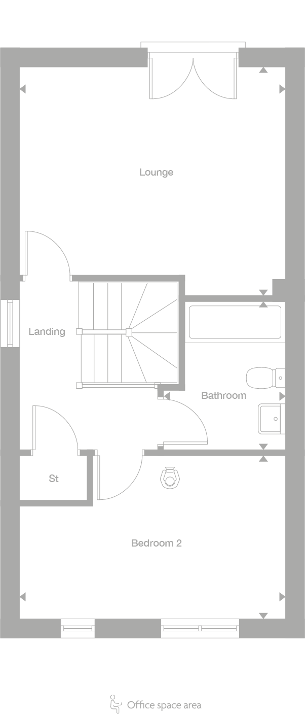 2D floor plan