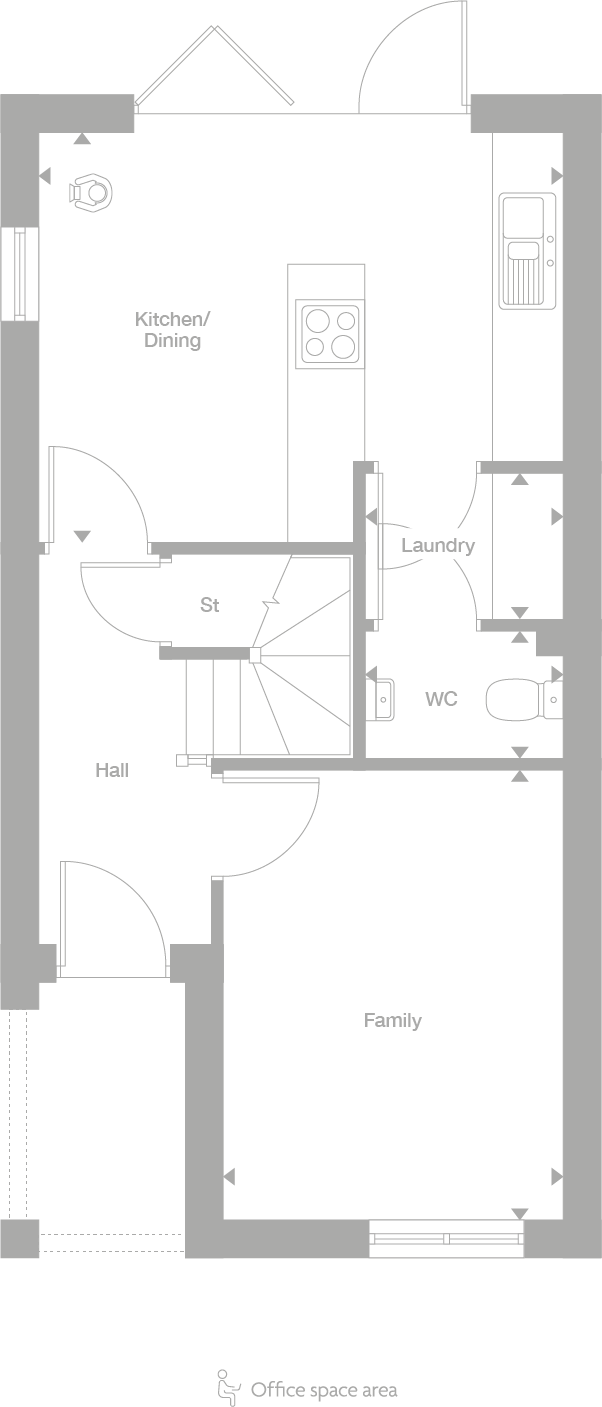 2D floor plan