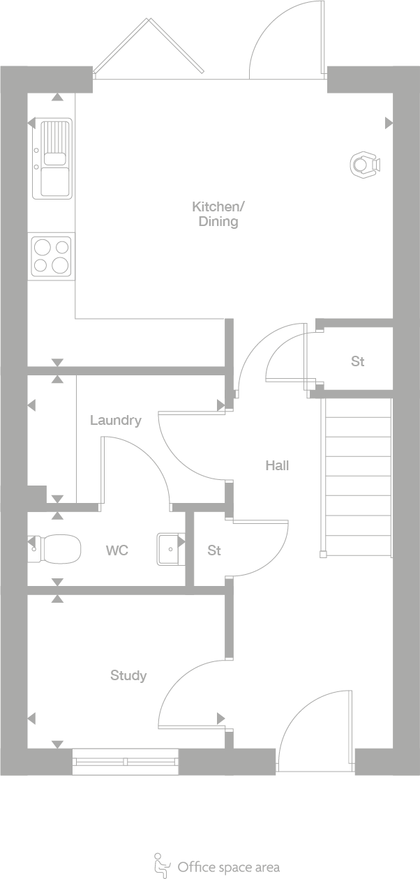 2D floor plan
