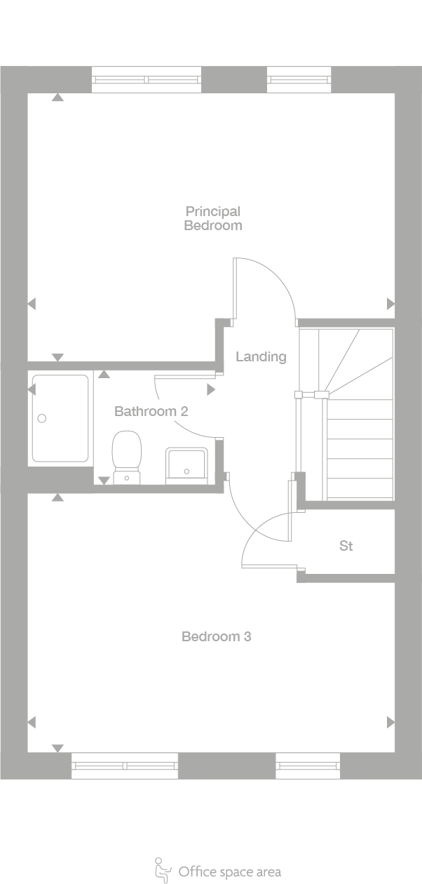 2D floor plan