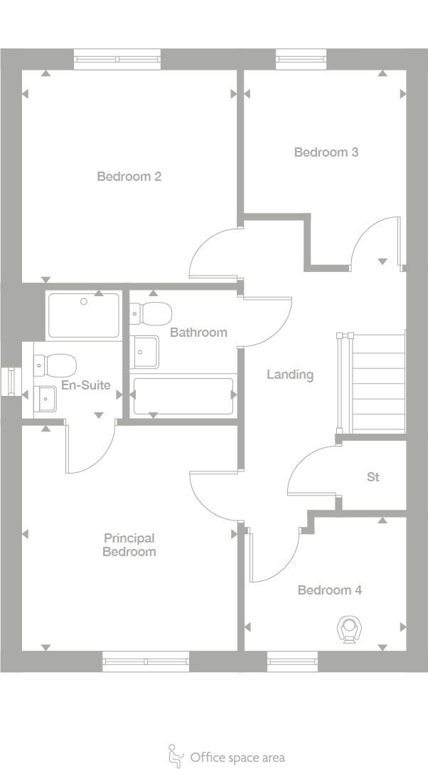 2D floor plan