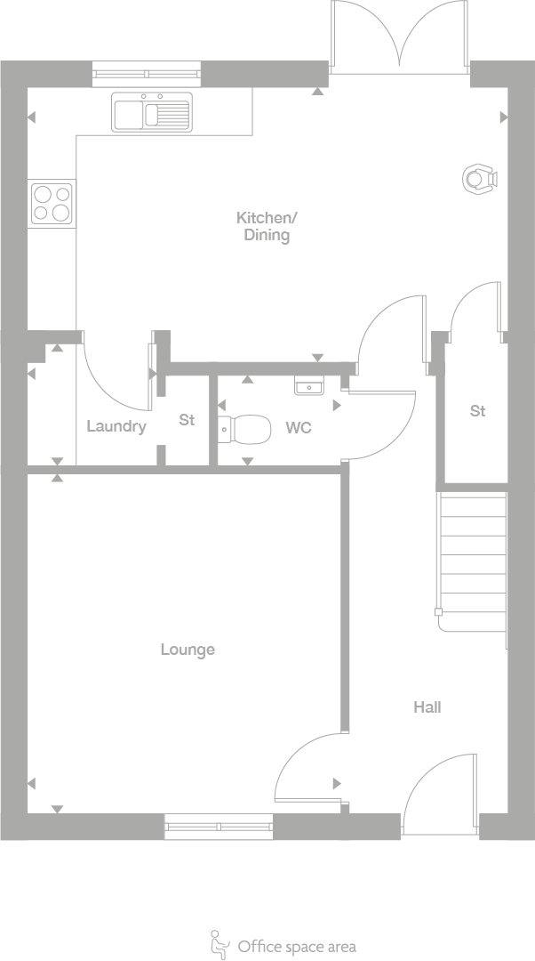 2D floor plan