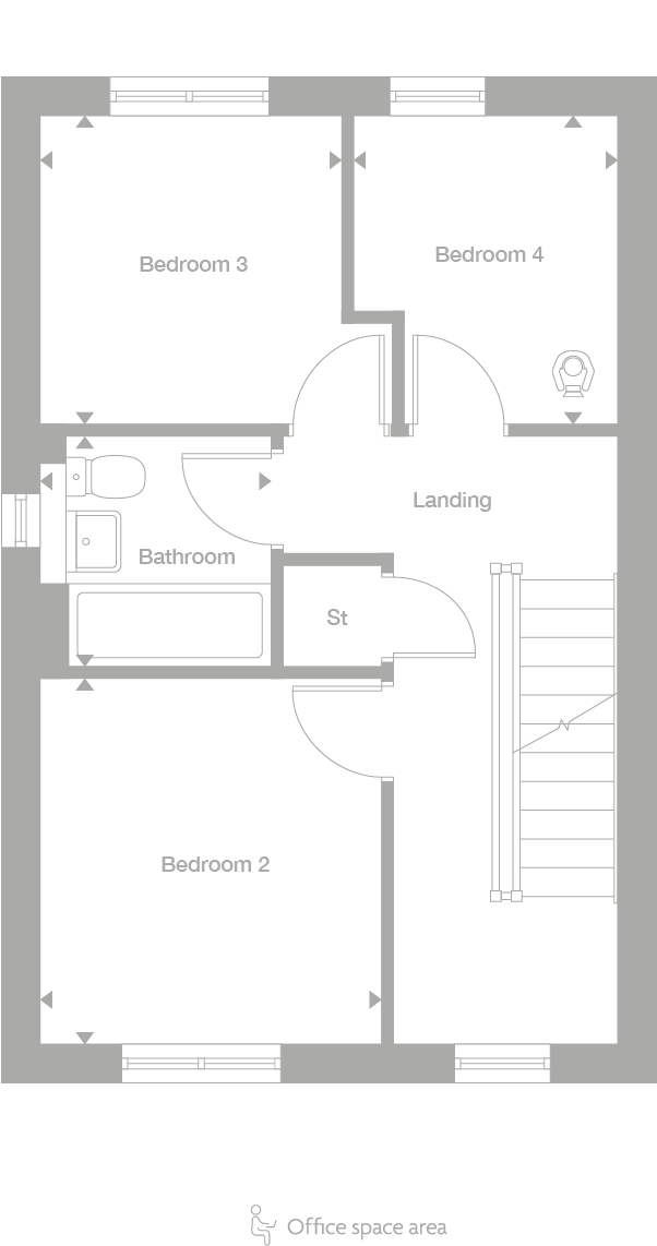 2D floor plan
