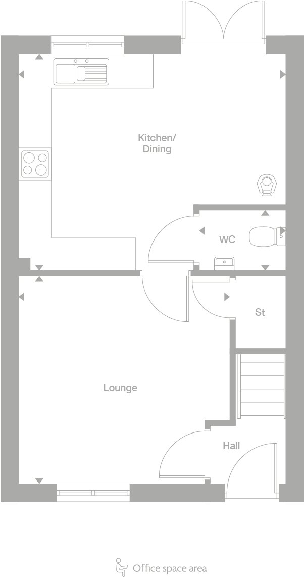 2D floor plan