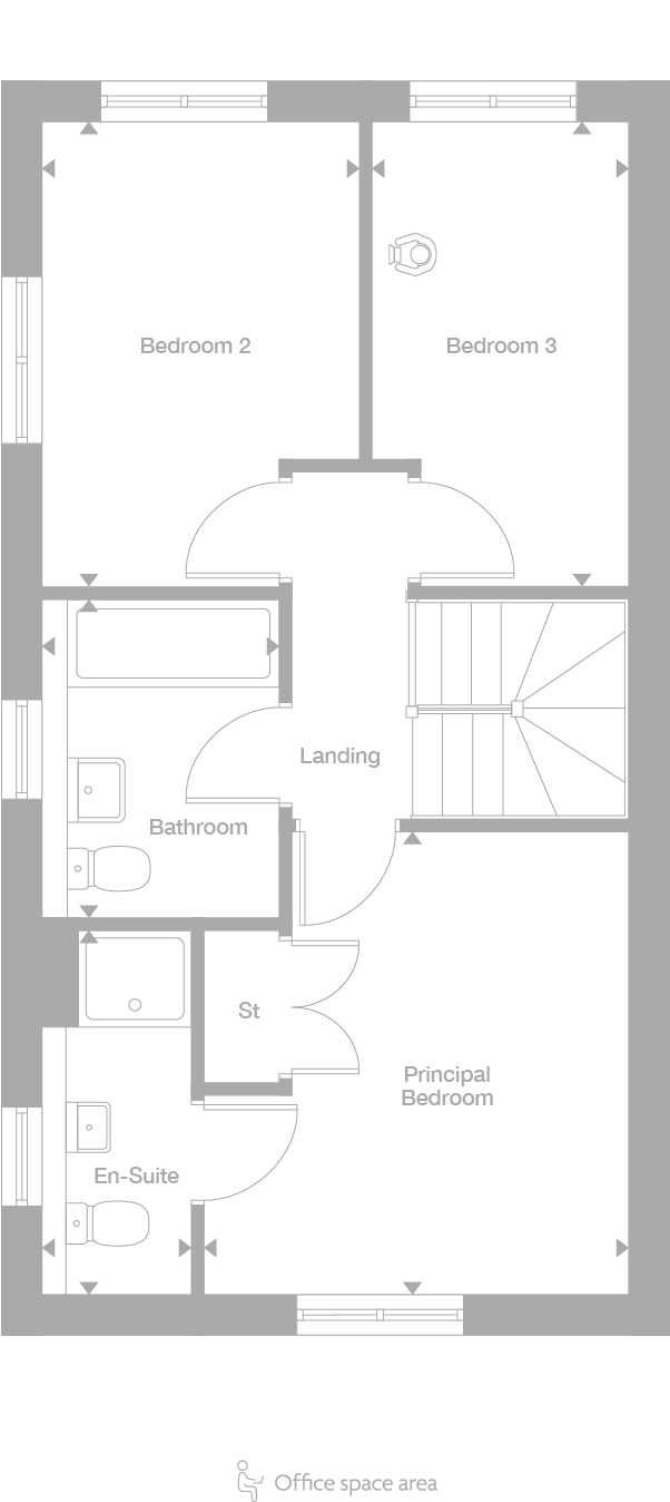 2D floor plan