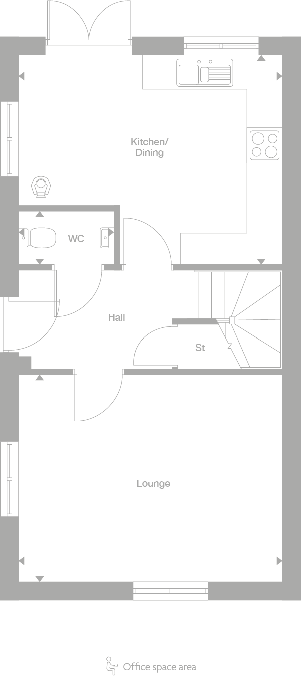 2D floor plan