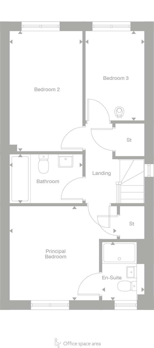 2D floor plan