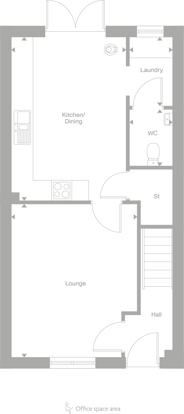 2D floor plan