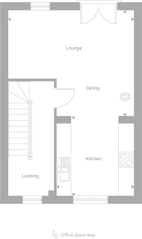 2D floor plan