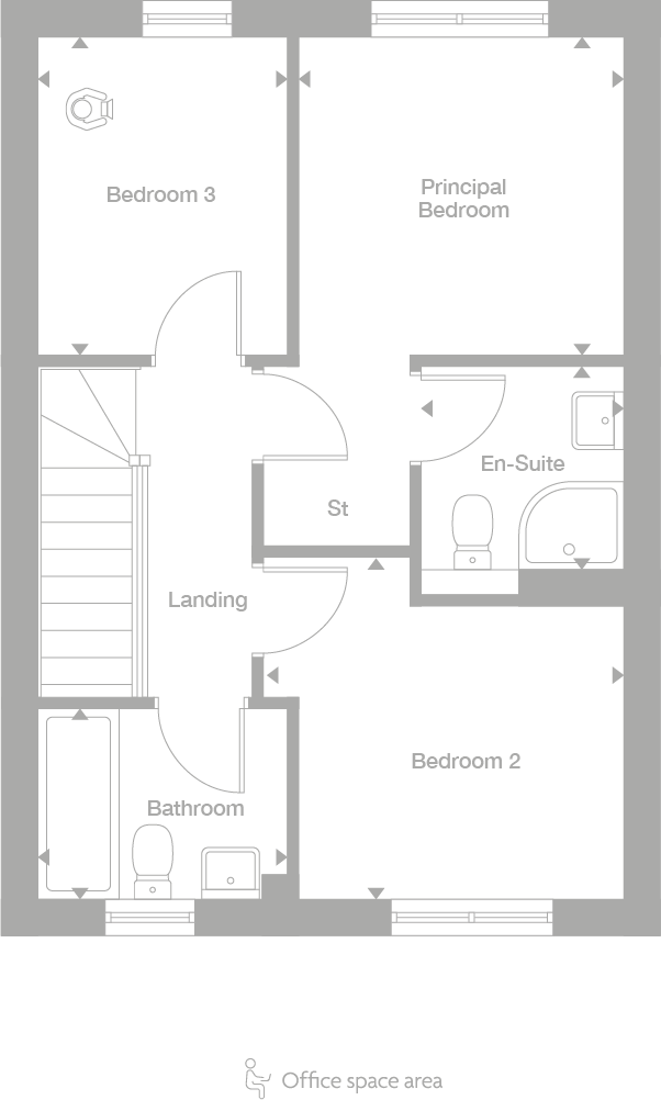 2D floor plan