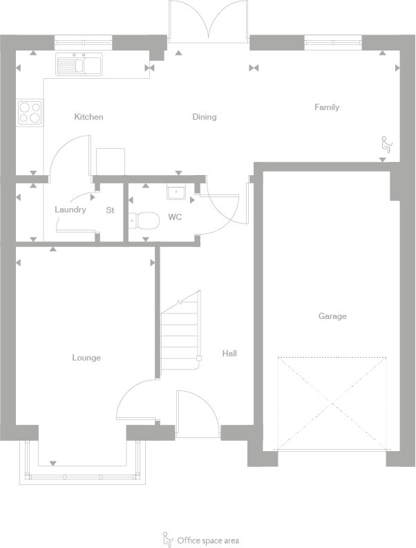 2D floor plan