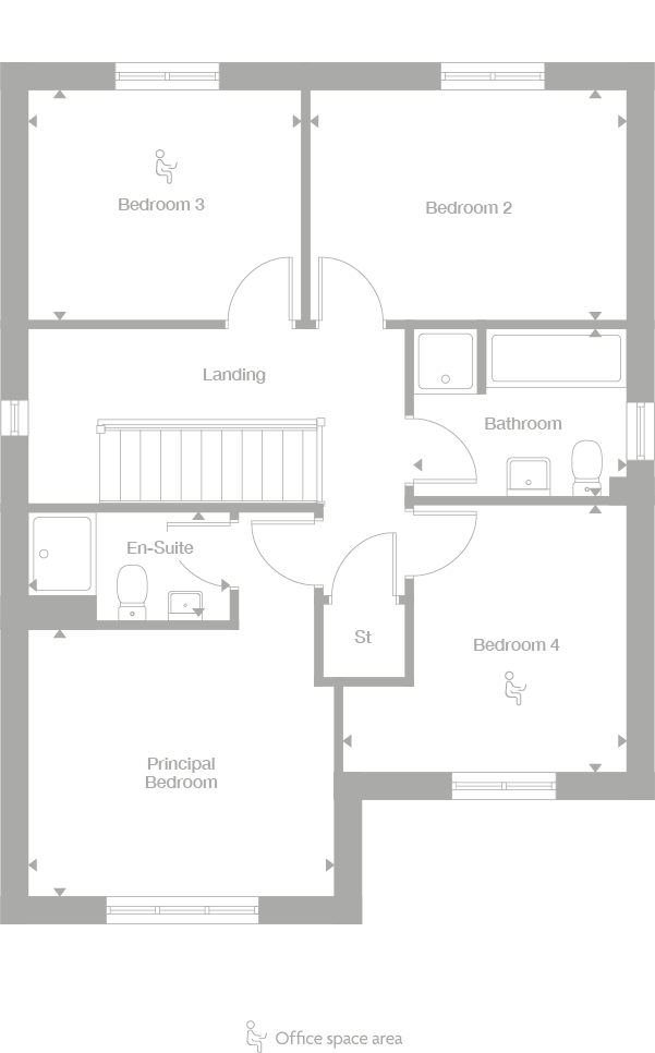 2D floor plan