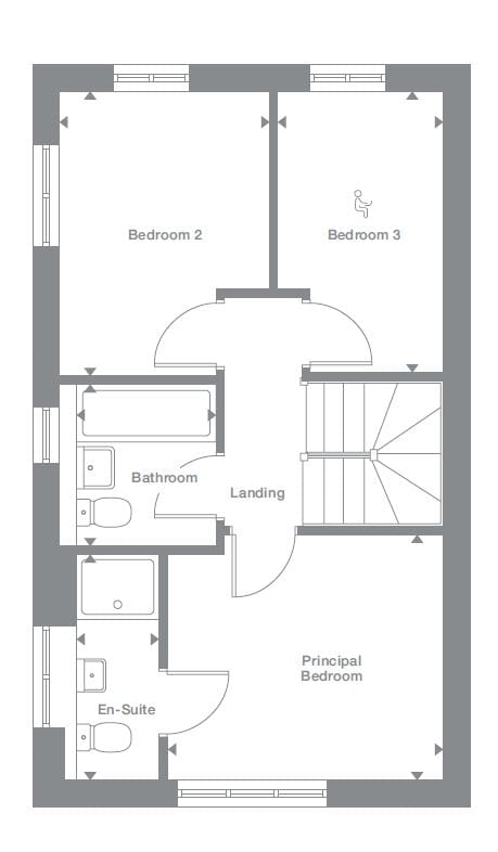 2D floor plan