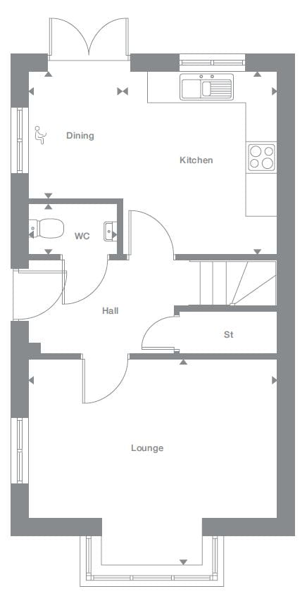 2D floor plan