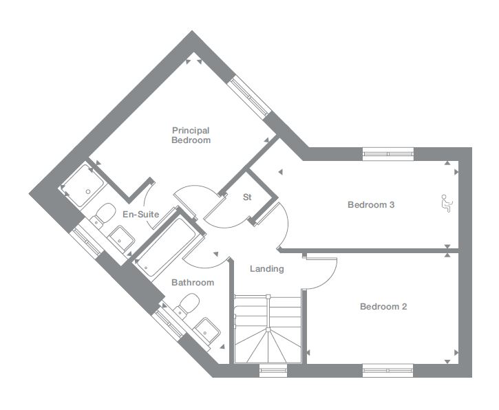 2D floor plan