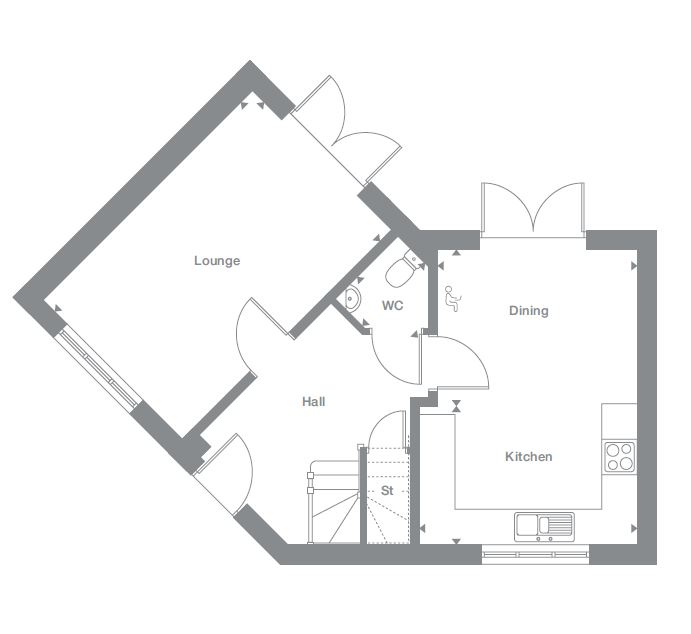 2D floor plan