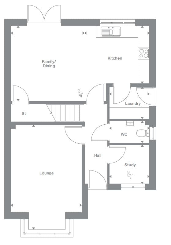2D floor plan