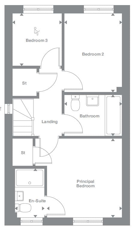 2D floor plan