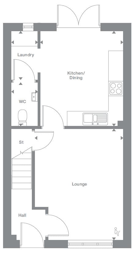 2D floor plan