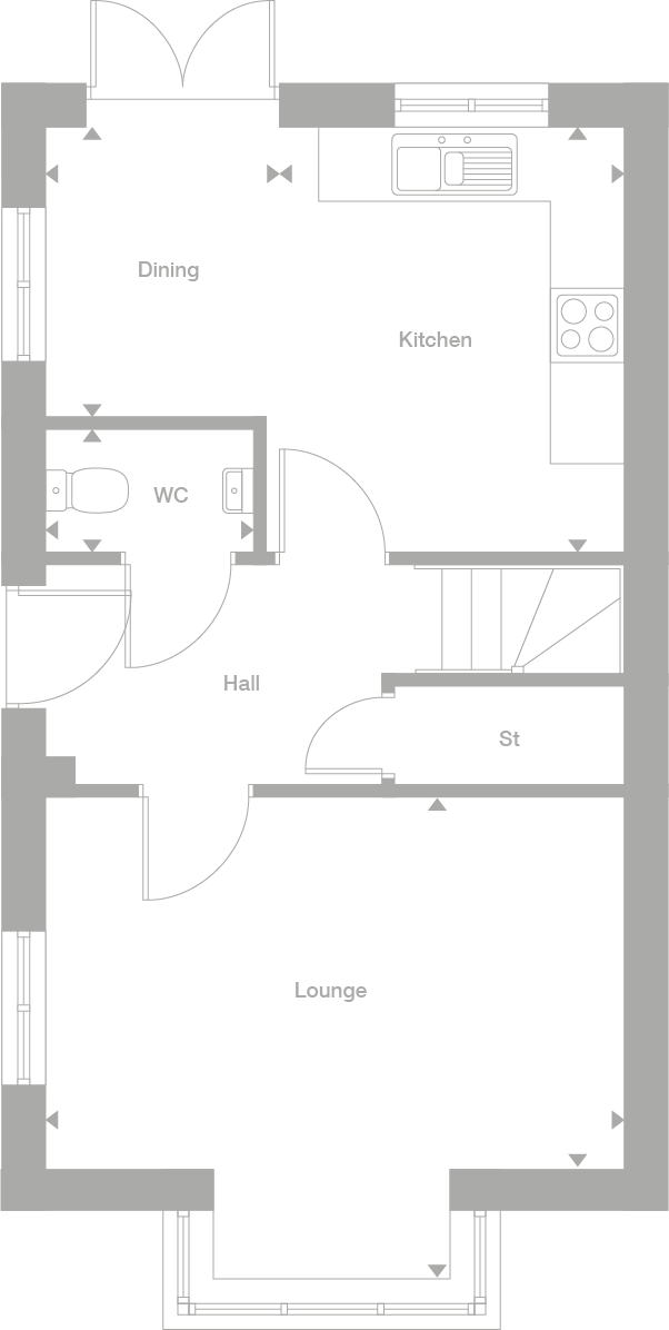 2D floor plan