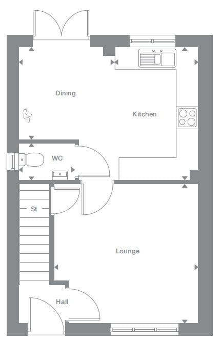 2D floor plan