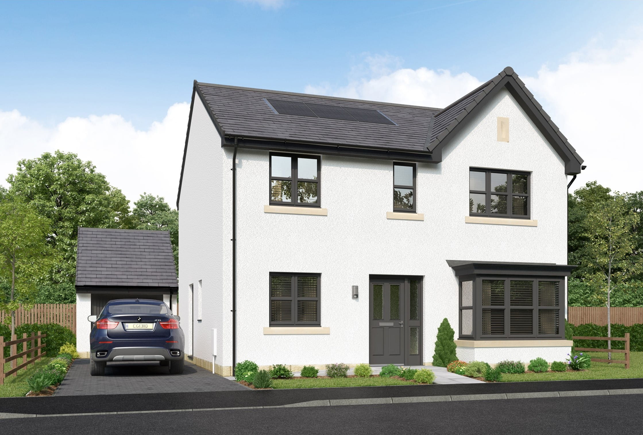 Langwood Detached 4 bedroom house for sale in Bo'ness