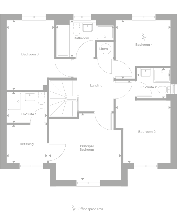 2D floor plan