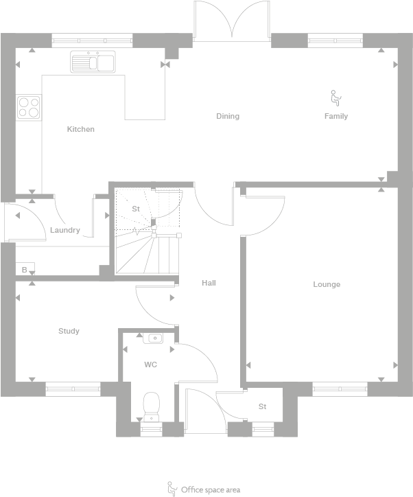 2D floor plan