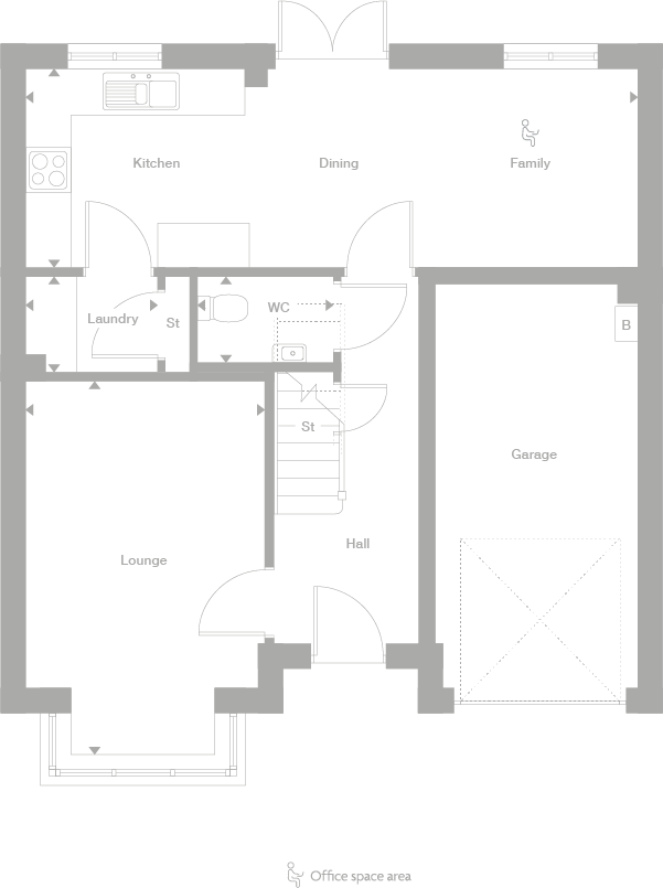 2D floor plan