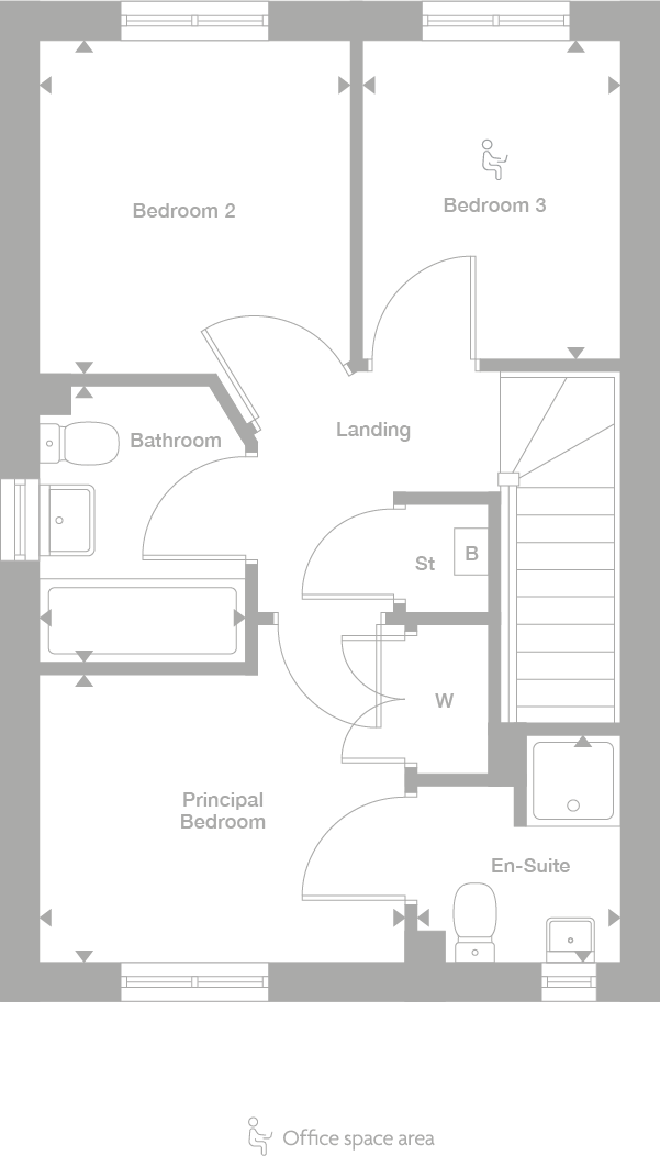 2D floor plan