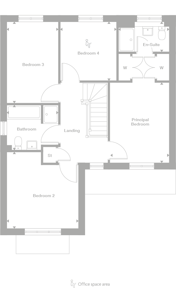 2D floor plan