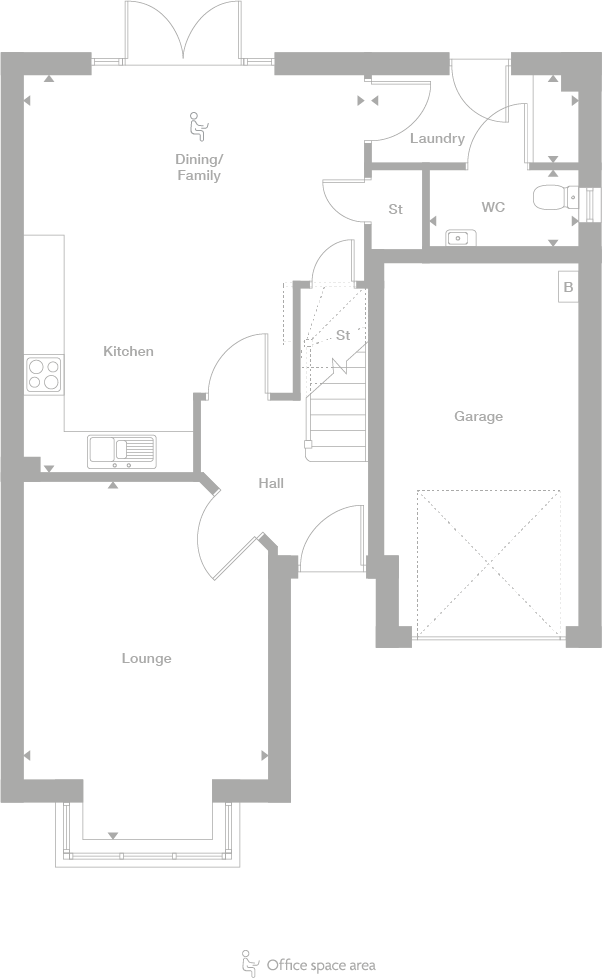 2D floor plan