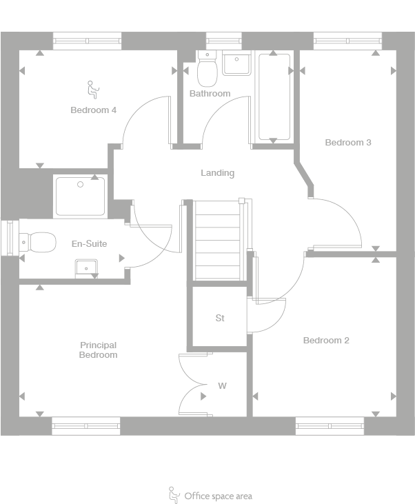 2D floor plan