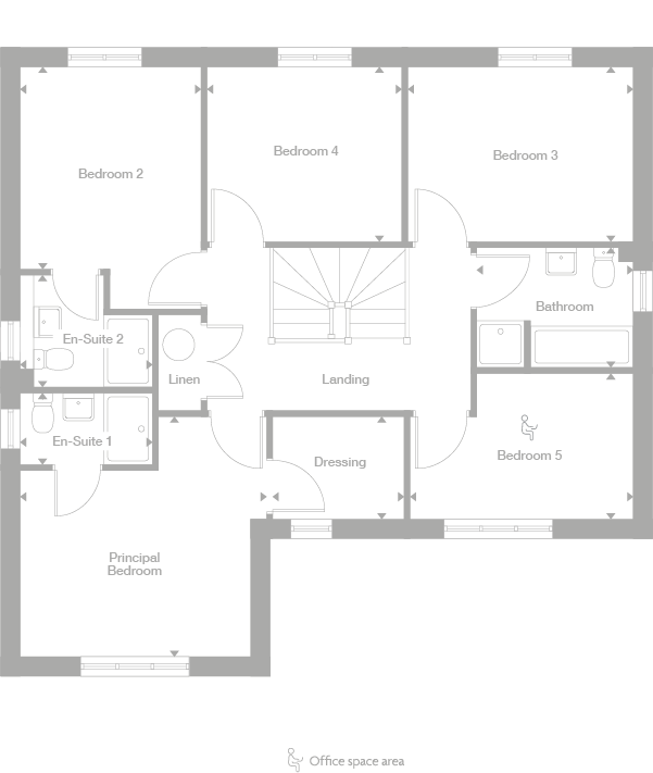 2D floor plan