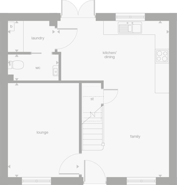 2D floor plan